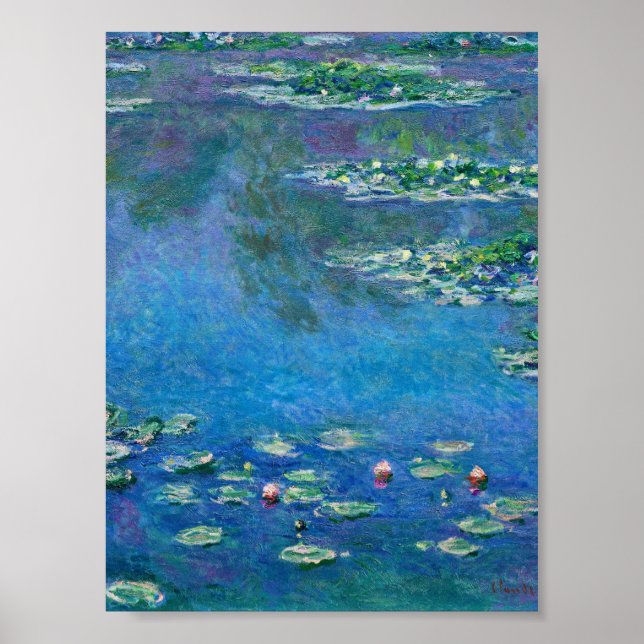 Affiche Claude Monet - Water Lilies 1906 (Devant)