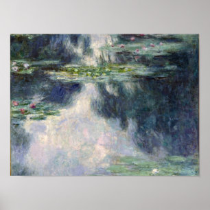 Affiche Claude Monet - Water Lilies, 1907