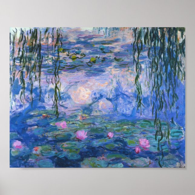 Affiche Claude Monet - Water Lilies, 1916 (Devant)