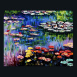 Affiche Claude Monet Water Lilies 1916 Fine Art<br><div class="desc">Claude Monet Water Lilies 1916 Fine Art Poster</div>