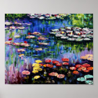 Claude Monet Water Lilies 1916 Fine Art