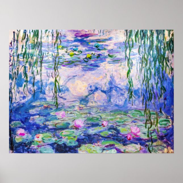 Affiche Claude Monet - Water Lilies / Nympheas 1919 (Devant)