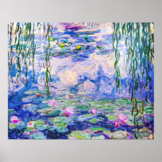 Affiche Claude Monet - Water Lilies / Nympheas 1919