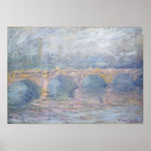 Affiche Claude Monet   Waterloo Bridge, London, at Sunset