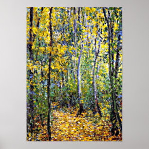 Affiche Claude Monet - Wood Lane,
