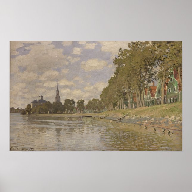 Affiche Claude Monet | Zaandam 1871 (Devant)