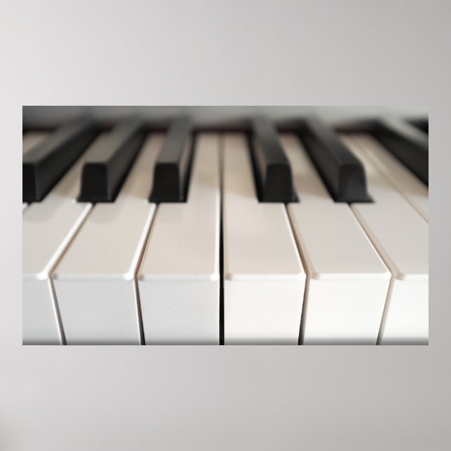 Affiche Clavier numérique pour piano (Devant)