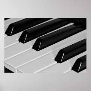 Affiche Clavier pour piano