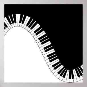 Affiche Clavier pour piano