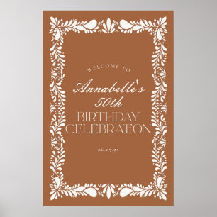 Affiche Clay Talavera Carrelage Fiesta Anniversaire Fête B