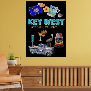 Affiche Clé West Collage