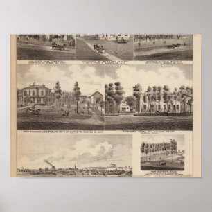 Affiche Clear Lake, Waseca, Minnesota