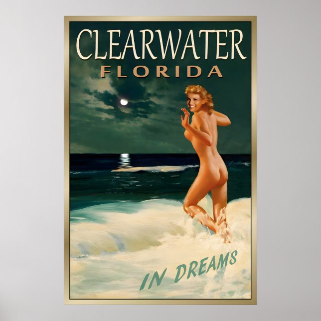 Affiche CLEARWATER FLORIDE -Nouvelle Marilyn Monroe Origin (Devant)
