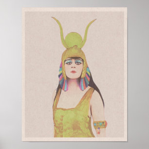 Affiche Cléopâtre (1917) - La sirène énigmatique