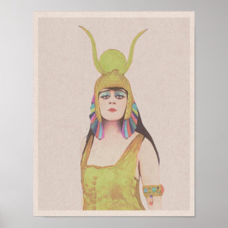 Affiche Cléopâtre (1917) - La sirène énigmatique