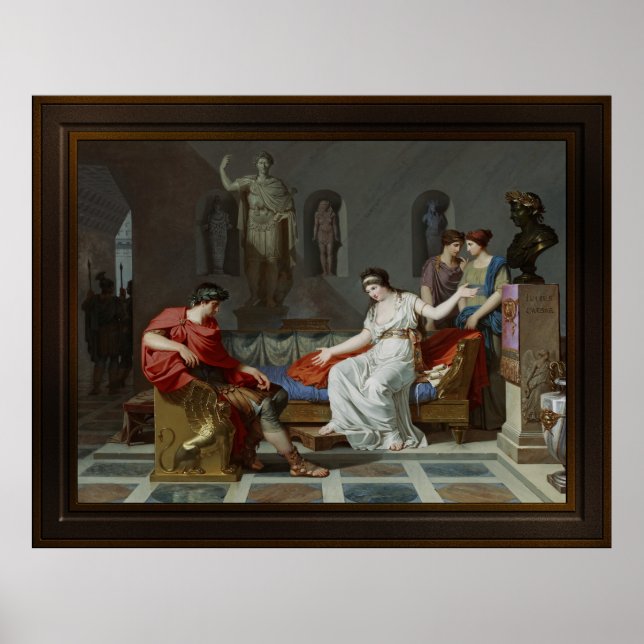 Affiche Cléopâtre et octave par Louis Gauffier (Devant)