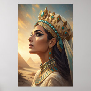 Affiche Cléopâtre La Reine de Beauté Intemporelle Égyptien