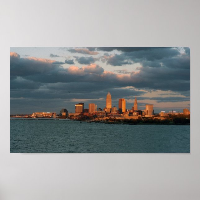 Affiche Cleveland A Glow (Devant)