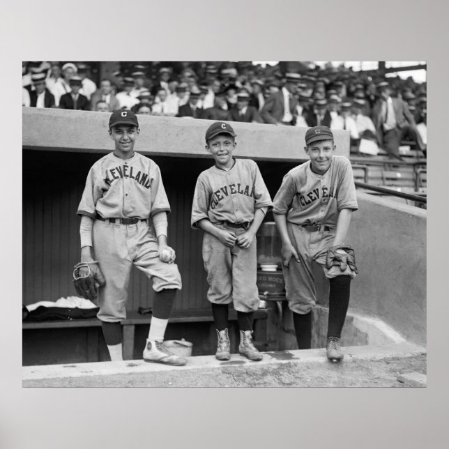 Affiche Cleveland Ball Boys, 1922 (Devant)