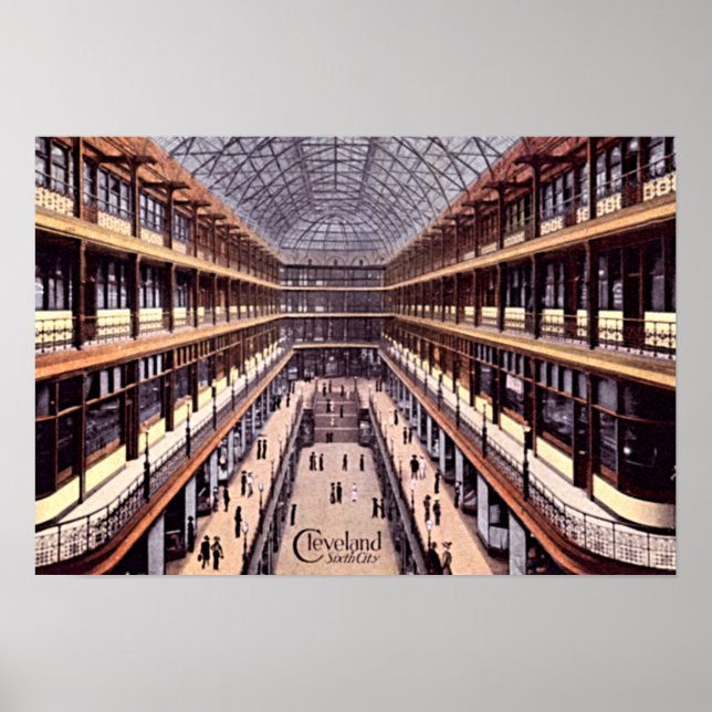 Affiche Cleveland, Ohio (Devant)