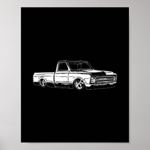 Affiche Clic 1967 Camion C10 Camion C10 Custom 10