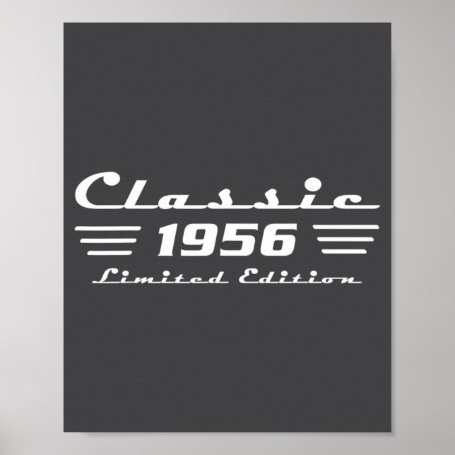 Affiche Clic 70 Birthday Decorations Men 70yr 1956 70th Bi (Devant)