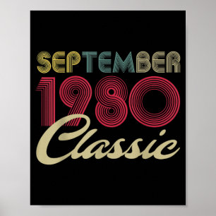 Affiche Clic septembre 1980 Cadeaux hommes femmes 41 ans