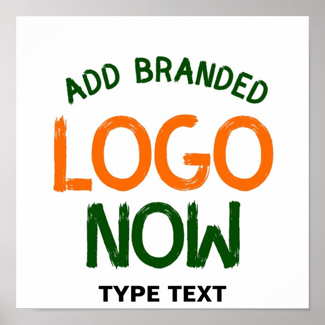 AFFICHE CLIENT SIMPLE CONTEMPORAIN PROPRE BLANC MODE (Devant)
