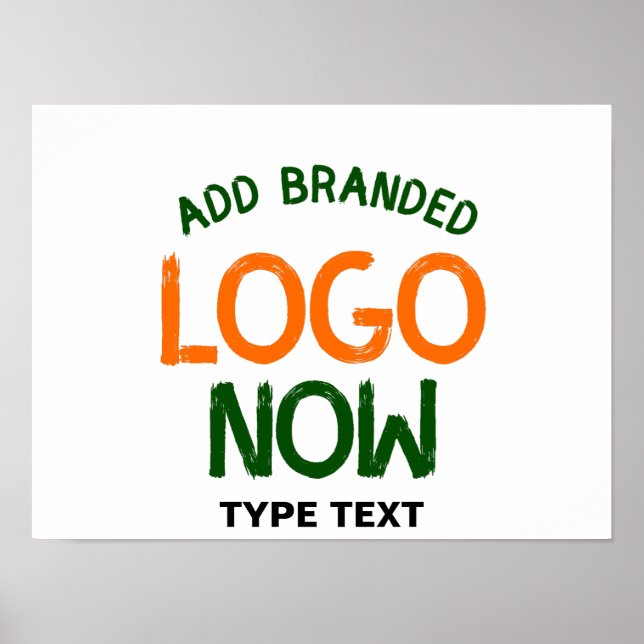 AFFICHE CLIENT SIMPLE CONTEMPORAIN PROPRE BLANC MODE (Devant)