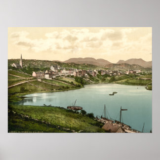 Affiche Clifden, Comté de Galway, Irlande