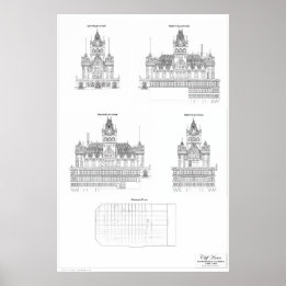 Affiche Cliff House 1907