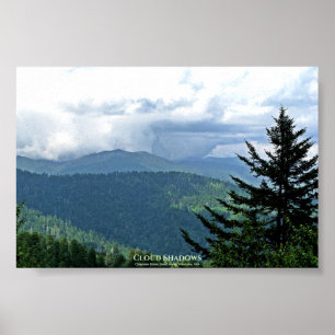 Affiche Clingmans Dome, Great Smokies, États-Unis