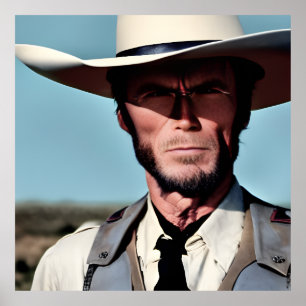 Affiche Clint Eastwood