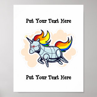 Affiche Clipart de Unicorn Head | Clipart Unicorn en fer