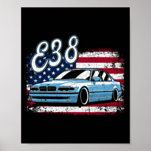 Affiche Cliquez Pour Plus E38 4 juillet American Retro