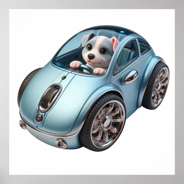 Affiche Cliquez sur & Vroom : Puppy Driver 3. Edition (Devant)