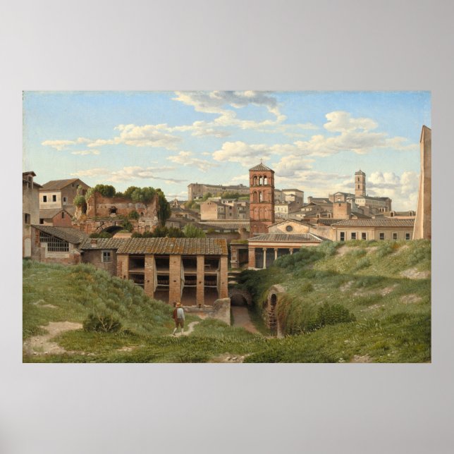 Affiche Cloaca Maxima Rome, Christoff Eckersberg Art (Devant)