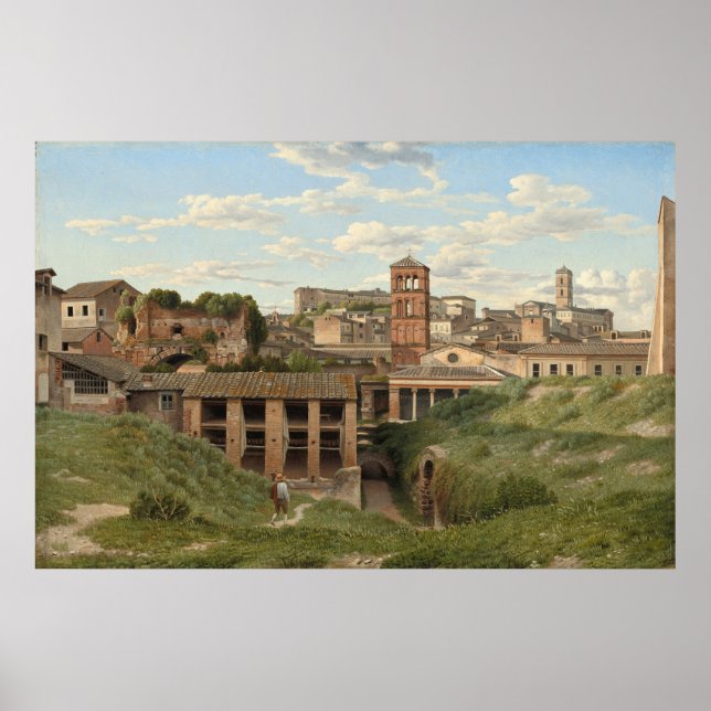 Affiche Cloaca Maxima, Rome par Christoffer Eckersberg (Devant)