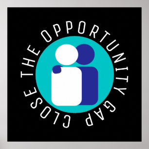 Affiche Close the Opportunity Gap Education Reform