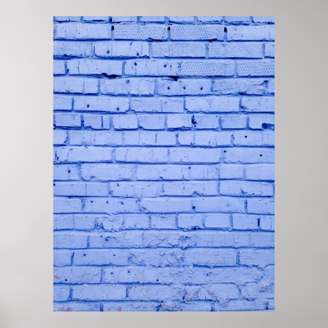 Affiche Closeup de la surface de brique (Devant)