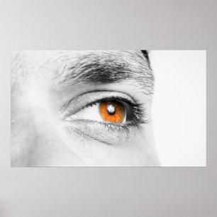 Affiche Closeuse oculaire humain