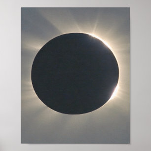 Affiche Clôture de l'éclipse solaire