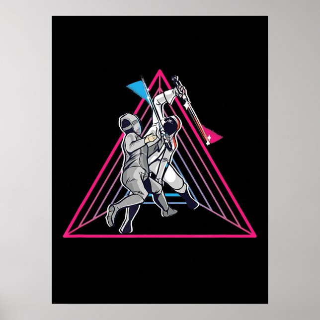 Affiche clôtures Jeu de jeu de jeu sport 90s clôture (Devant)