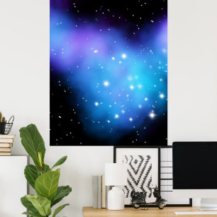 Affiche Clouages spatiaux Galaxy Starlight
