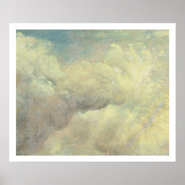 Affiche Cloud Study, c.1821 (huile sur toile) (Devant)