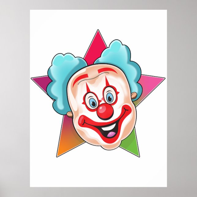 Affiche Clown (Devant)