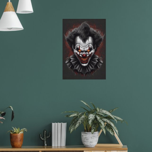 Affiche Clown effrayant (Salon 1)