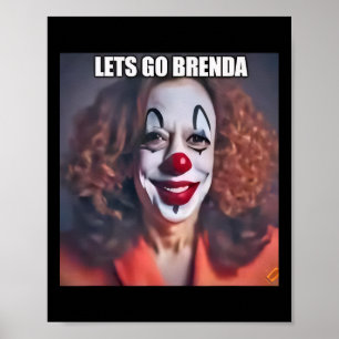 Affiche Clown Go Go Brenda 1