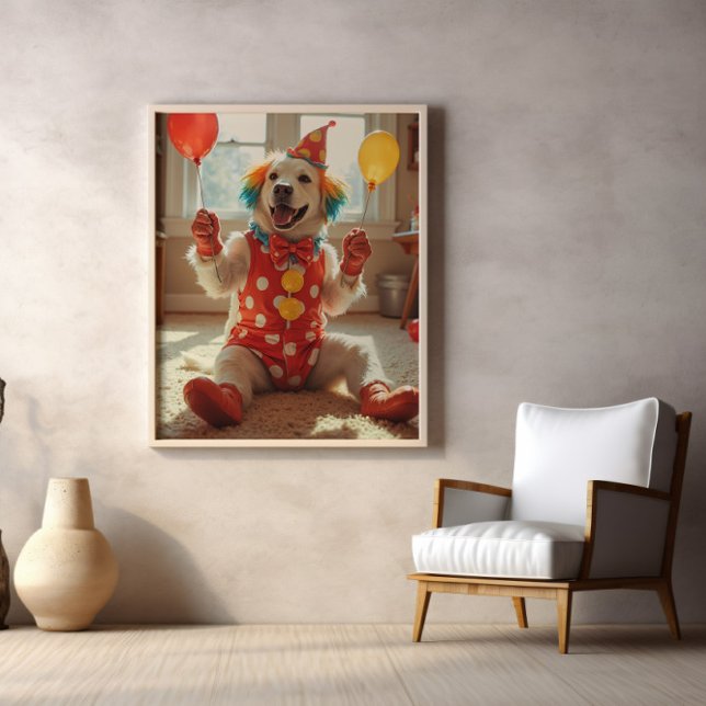 Affiche Clown Shoes, Wig, Wiggle, Repeat: Boop (Créateur téléchargé)