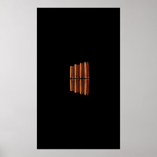 Affiche Club cubain de cigares Habana Vip Noir